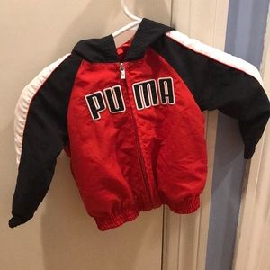 Puma zip up light jacket - windbreaker